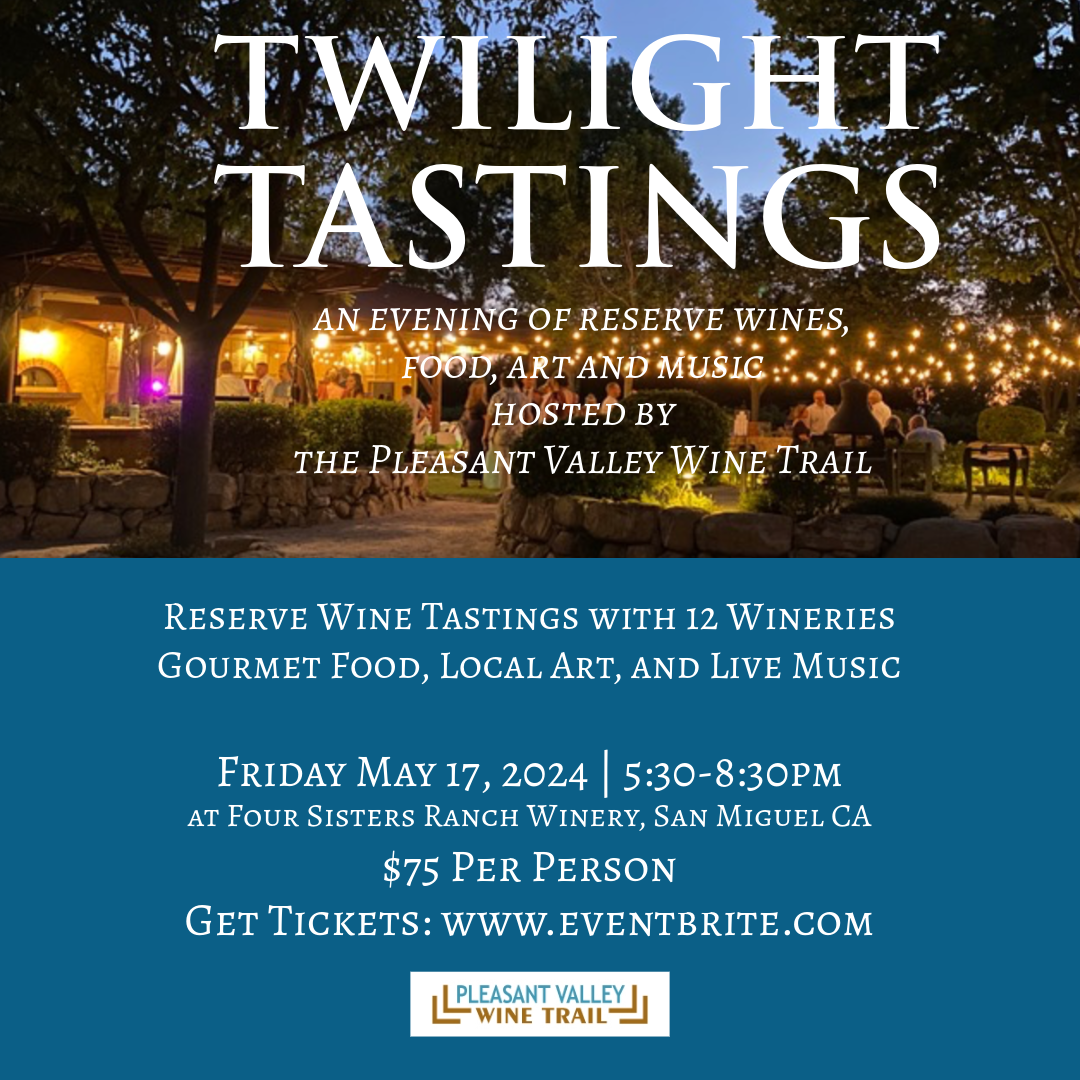 Twilght Tastings with the Pleasant Valley Wine Trail